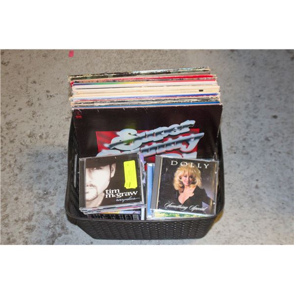 VARIETY OF LPS+CDS - ROCK,COUNTRY+POP