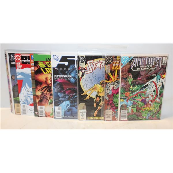 LOT OF 12 DC COMIC BOOKS