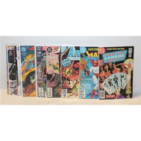 LOT OF 12 DC COMIC BOOKS
