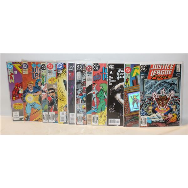 LOT OF 12 DC COMIC BOOKS