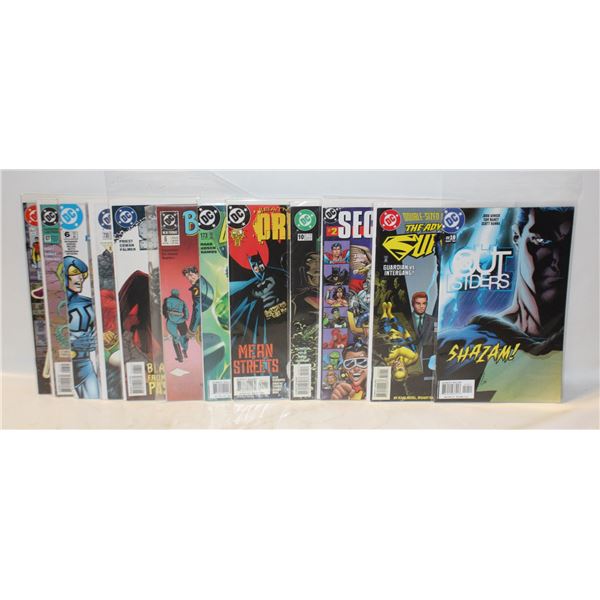 LOT OF 12 DC COMIC BOOKS