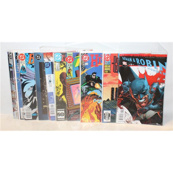 LOT OF 12 DC COMIC BOOKS