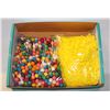 Image 1 : LARGE BAGS CANDY BANANAS & GUM BALLS