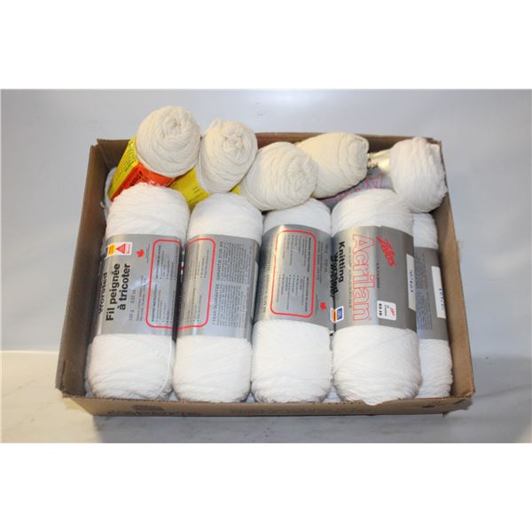 14 SKEINS YARN - NEW