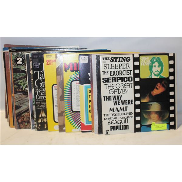 21 VINTAGE VINYL RECORDS