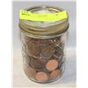 Image 1 : JAR FULL OF PENNIES