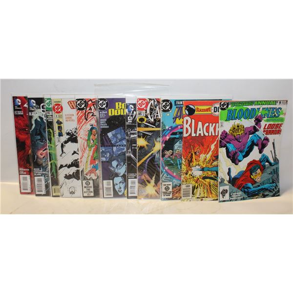 LOT OF 12 DC COMIC BOOKS