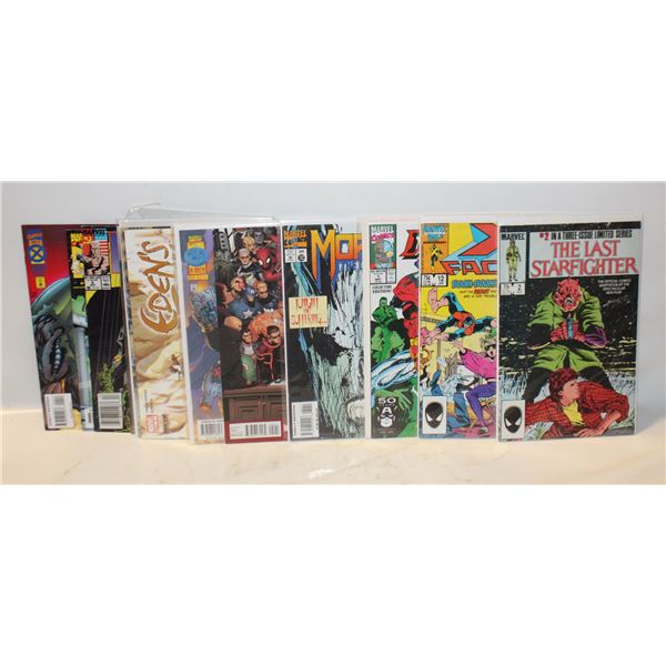 LOT OF 12 MARVEL COMIC BOOKS