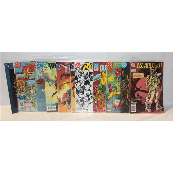 LOT OF 12 DC COMIC BOOKS