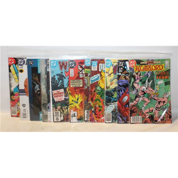 LOT OF 12 DC COMIC BOOKS
