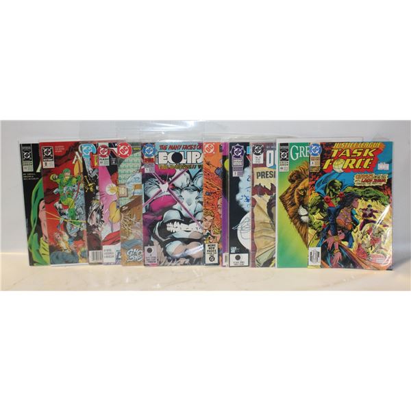 LOT OF 12 DC COMIC BOOKS