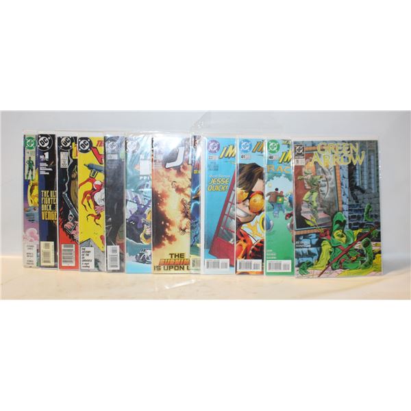 LOT OF 12 DC COMIC BOOKS