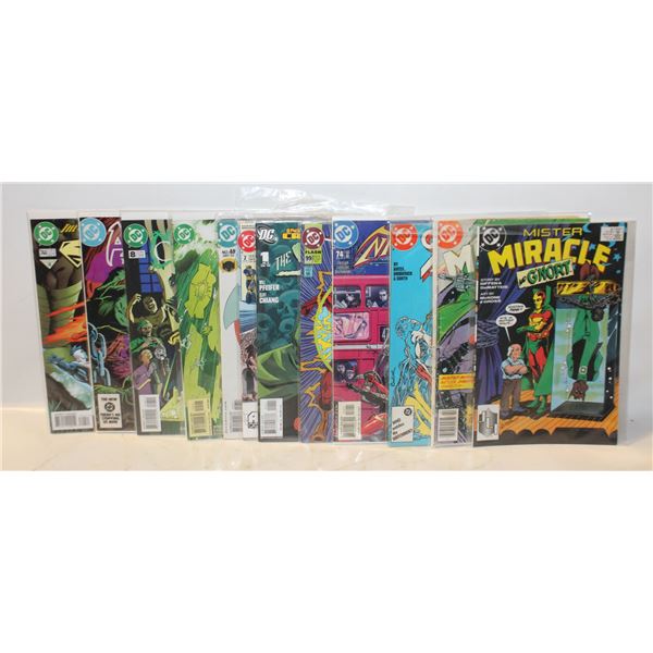 LOT OF 12 DC COMIC BOOKS