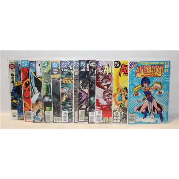 LOT OF 12 DC COMIC BOOKS