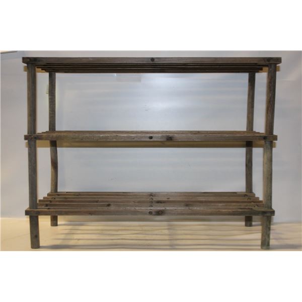 3 TIER WOODEN SHOE RACK