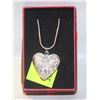 Image 1 : NEW 1.18” X 1.02” HEART-PHOTO FRAME PENDANT