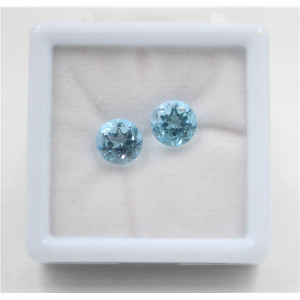 #86-NATURAL SKY BLUE TOPAZ GEMSTONES 5.86 CT