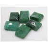 Image 1 : #27-NATURAL GREEN EMERALD GEMSTONES 43.80CT