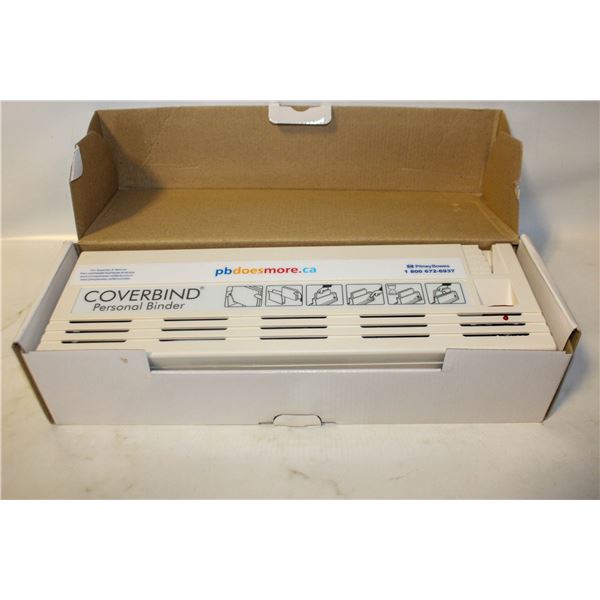 COVERBIND PERSONAL BINDER