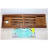Image 1 : TEAK WOOD BATHTUB EXPANDER TRAY WITH