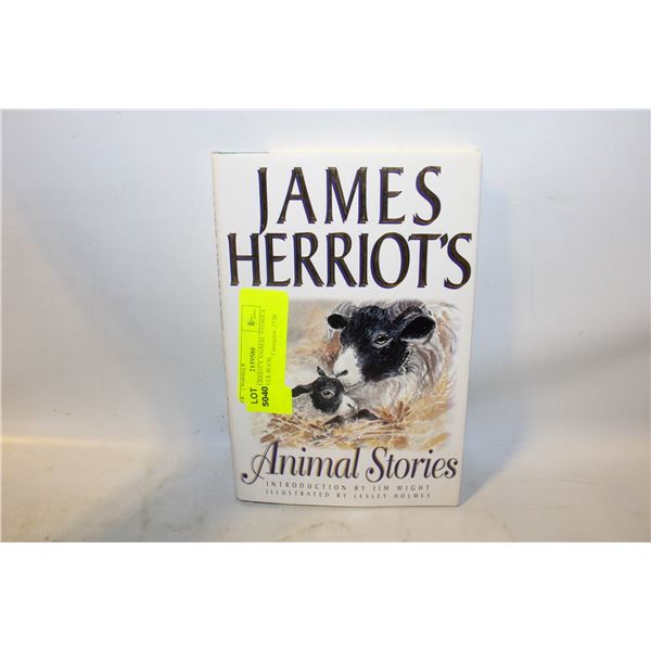 JAMES HERRIOT'S ANIMAL STORIES HARDCOVER BOOK