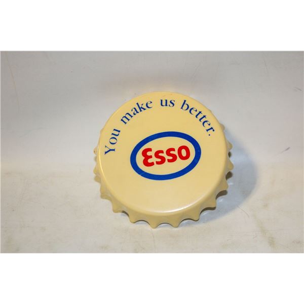 VINTAGE ESSO BOTTLE OPENER FRIDGE MAGNET