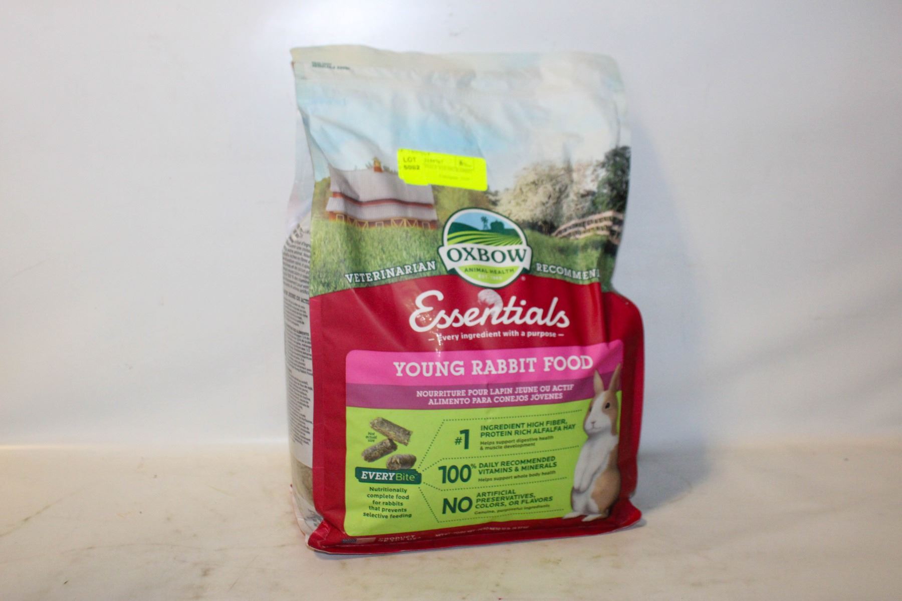 10 LBS ESSENTIALS YOUNG RABBIT FOOD - Kastner Auctions