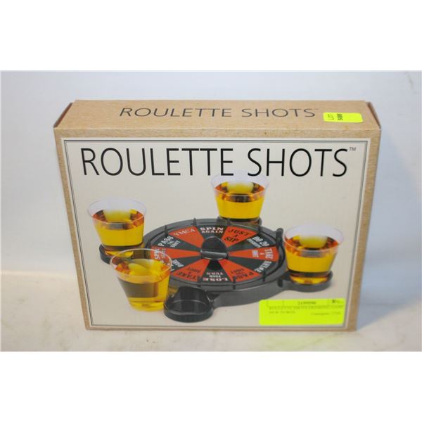 ROULETTE SHOTS DRINKING GAME- NEW IN BOX