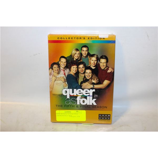 QUEER AS FOLK- FIFTH & FINAL SEASON DVD SET- NEW