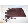 Image 1 : LADIES FRINGED 100% PASHMINA SCARF