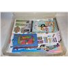 Image 1 : SCRAPBOOKING TOTE W/ PAPER/STICKERS/STENCILS/ETC