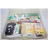 Image 1 : SCRAPBOOKING TOTE W/ PAPER/STICKERS/STENCILS/ETC