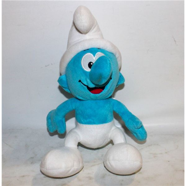 TALKING SMURF PLUSHIE (BATTERY OPERATED)