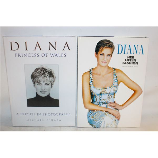 LOT OF 2 DIANA BOOKS