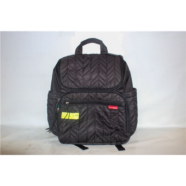 BLACK SKIP HOP INSULATED BACKPACK BAG