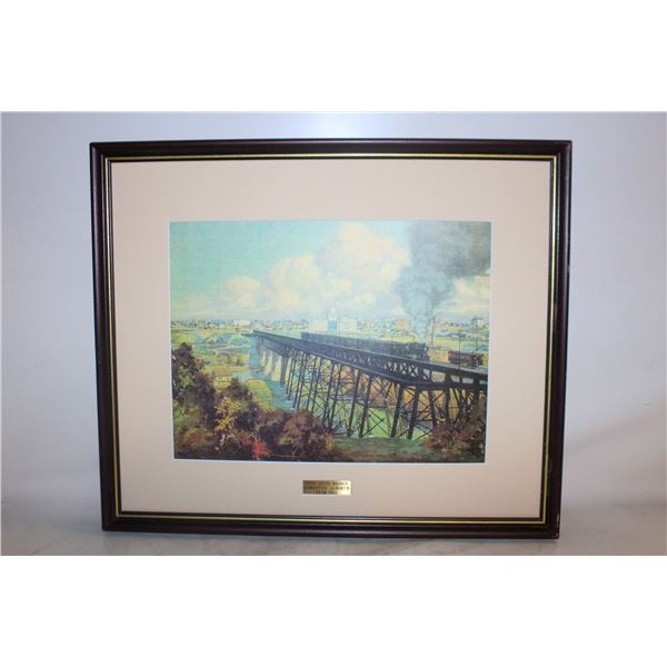 HIGH LEVEL BRIDGE EDMONTON 1912 19 INCHES X