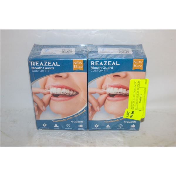 REAZEAL MOUTH GUARD FOR CLENCHING TEETH AT NIGHT