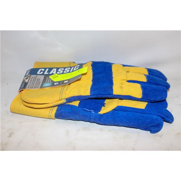 WINTER GLOVE BDG CLASSIC SPLIT LEATHER FILTER COTT