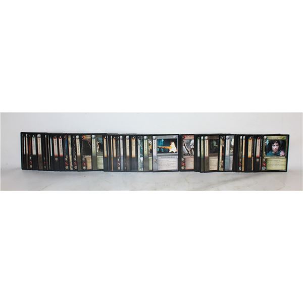 60 LORD OF THE RINGS TRADING CARDS