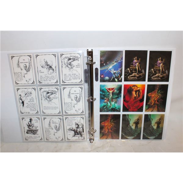 BINDER OF 1991 BORIS VALLEJO TRADING