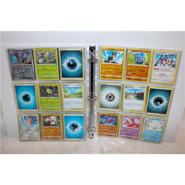 BINDER OF 72 POKEMON CARDS