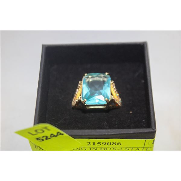 ESTATE RING IN BOX-ESTATE