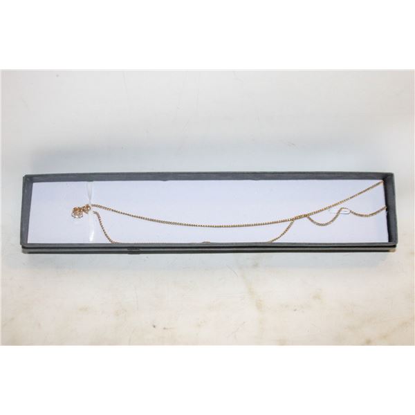 ESTATE SOLITAIRE NECKLACE IN BOX-ESTATE