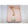 Image 1 : ESTATE NECKLACE IN BOX "WITH GOD ALL