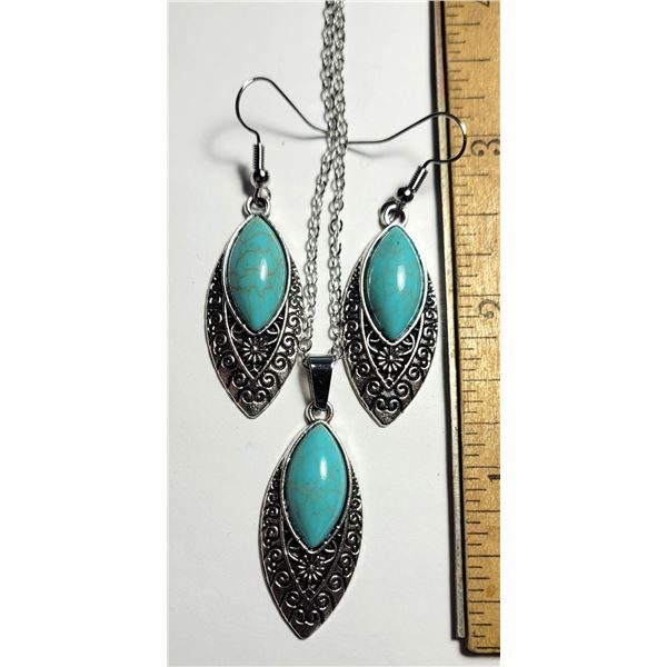 26)  SET OF HEAVILY CARVED SILVER TONE