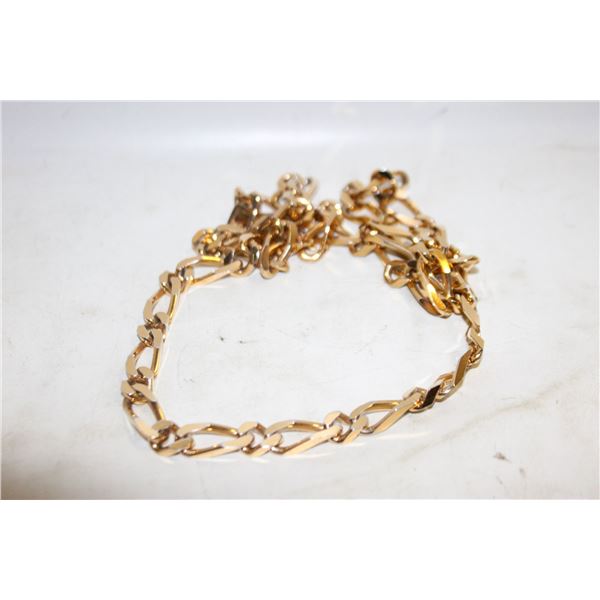 INTAGE MONET CHAIN NECKLACE GOLD TONE