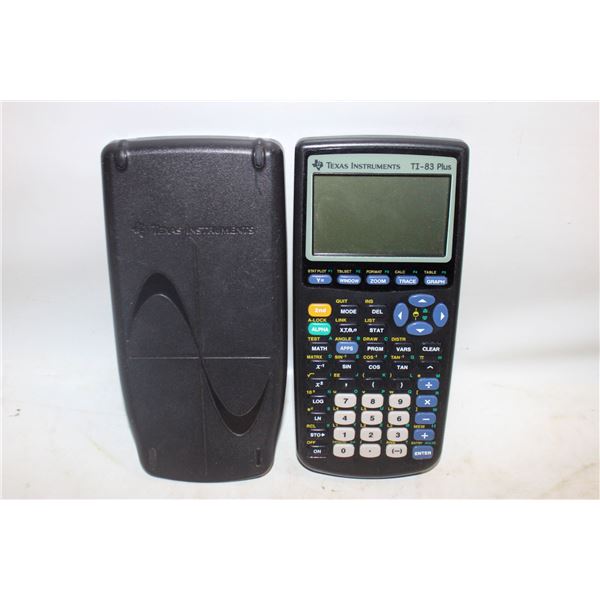 TEXAS INSTRUMENTS TI-83 PLUS