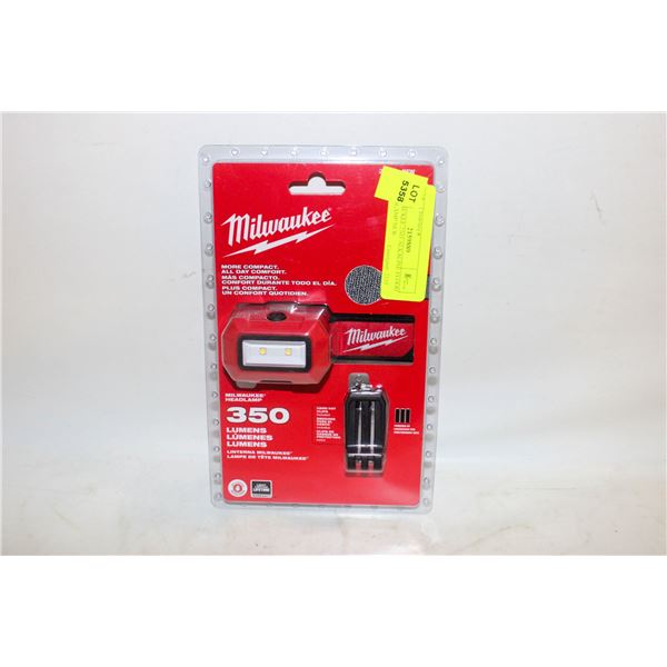 MILWAUKEE 2103 ALKALINE FLOOD HEADLAMP NEW