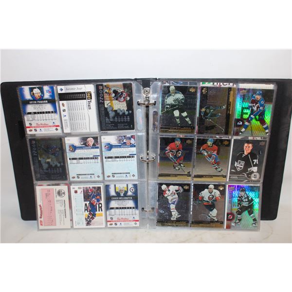 ALBUM OF OILERS & MISC AUTOGRAPHS 1973-74 OPC