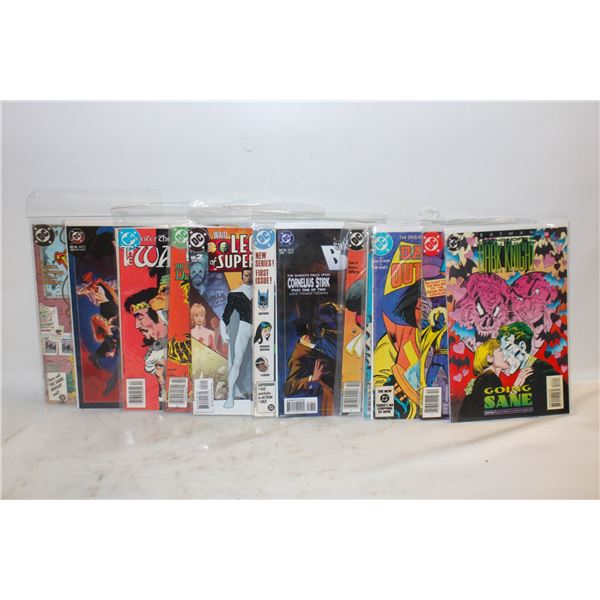 LOT OF 12 DC COMIC BOOKS